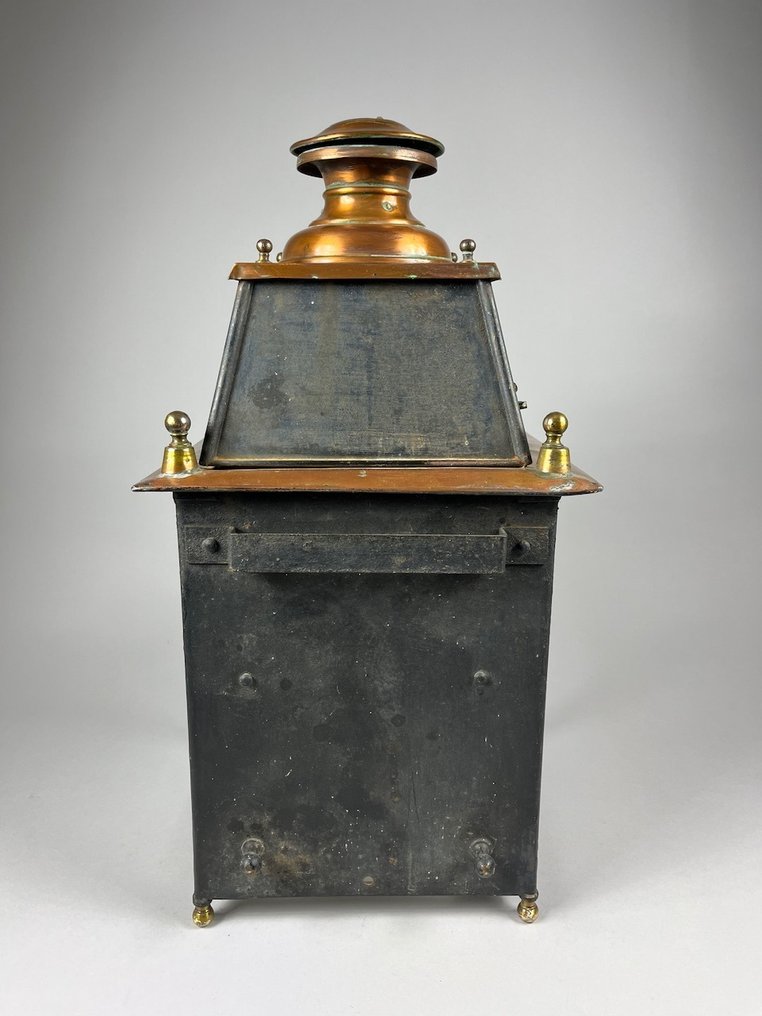 Gillet & Forest Paris - Φανάρι - Σίδερο, Ορείχαλκος, Χαλκός, Γυαλί #4.3