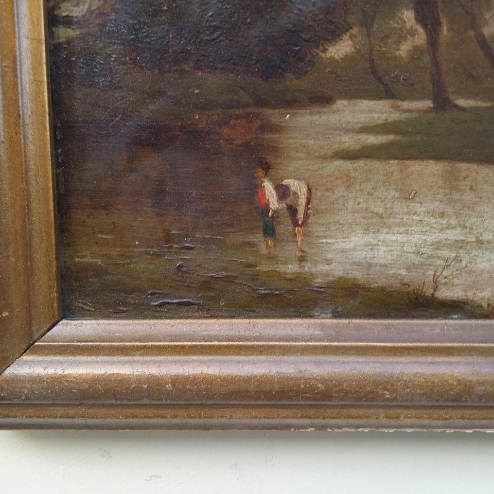 Ettore Dell'Acqua (XIX-XX) - Paesaggio #4.3