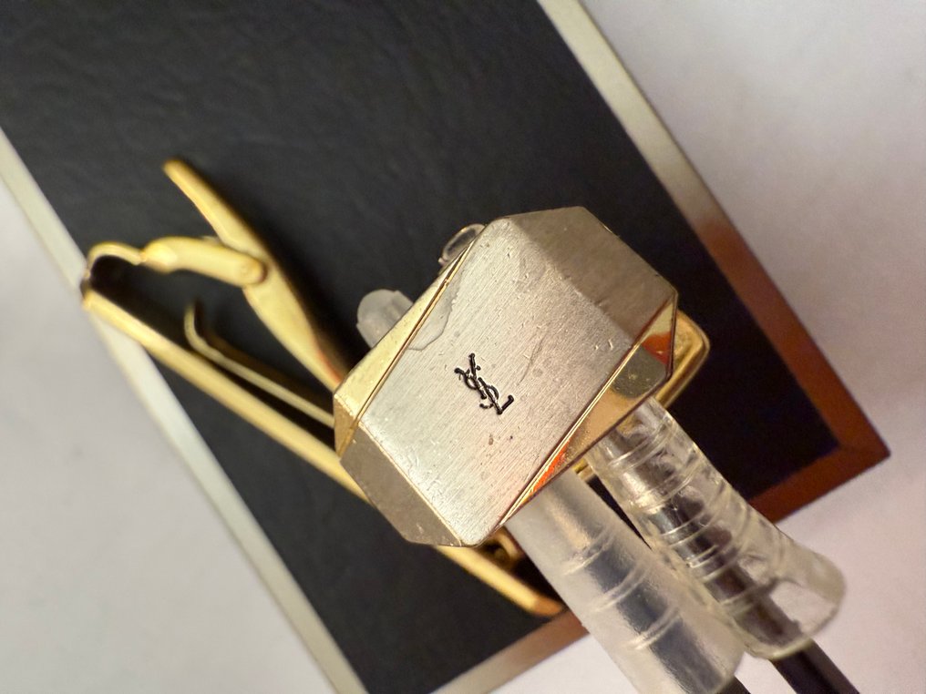 Yves Saint Laurent - 鍍金, 金屬 - 袖口扣 #4.3