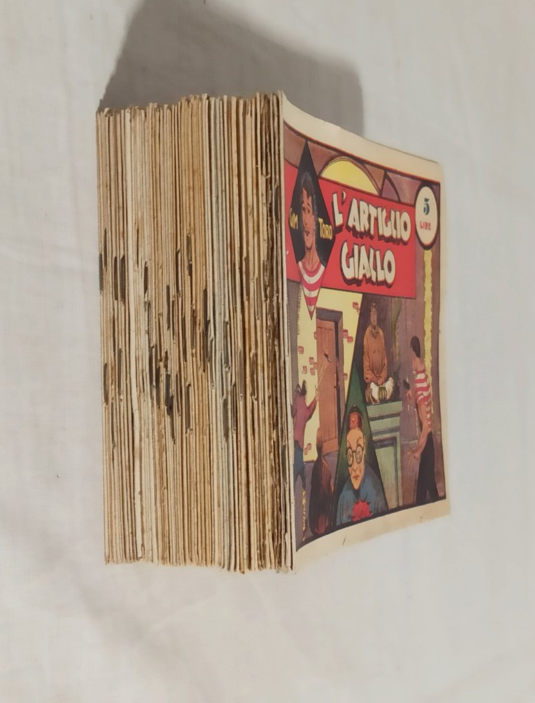 Gim Toro nn. 1/76 - Serie Gialla completa originale - 76 Complete series - Első kiadás - 1946 #1.0