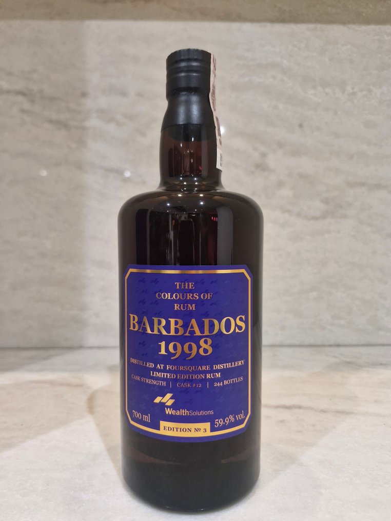 Foursquare 1998 Wealth Solutions - Edition No 3 - Cask #12 - The Colours of Rum   - b. 2021  - 700ml #2.1