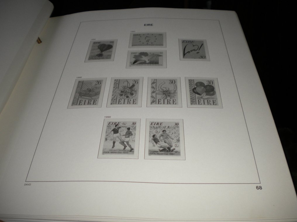 爱尔兰  - 超级专辑，爱尔兰1990年至1999年的豪华绒面绒布，透明水晶 #2.1