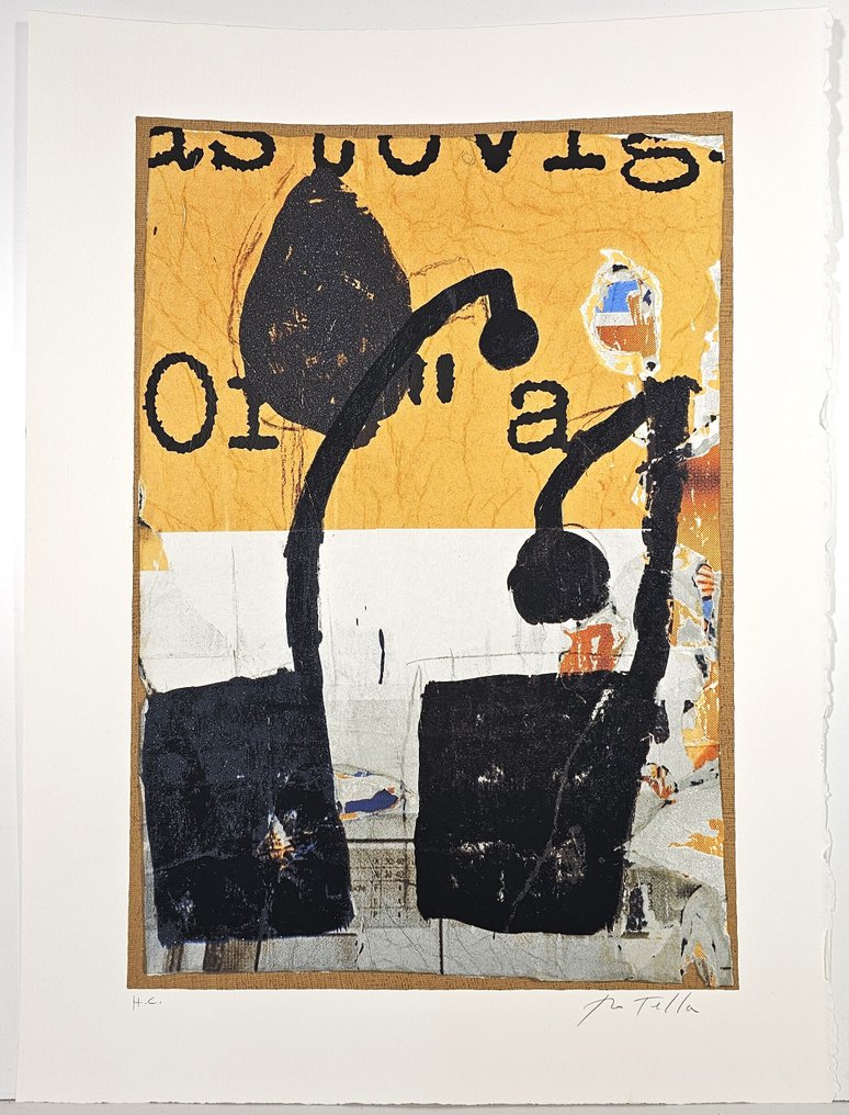 Mimmo Rotella (1918-2006) - Mirò in Nero #1.0