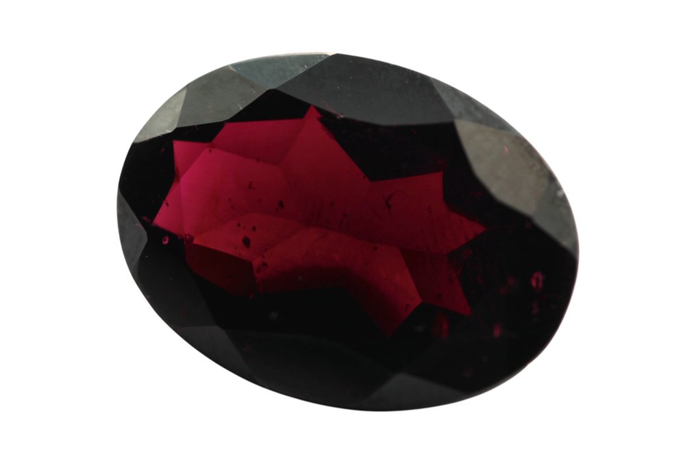 没有保留价 红色, 紫罗兰色 石榴石  - 12.71 ct - 西班牙宝石学院（IGE） #3.2