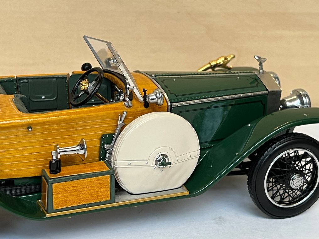 Franklin Mint Precision Models 1:24 - Modellino di auto decappottabile - Rolls Royce uit 1914 met houten carrosserie. #3.2