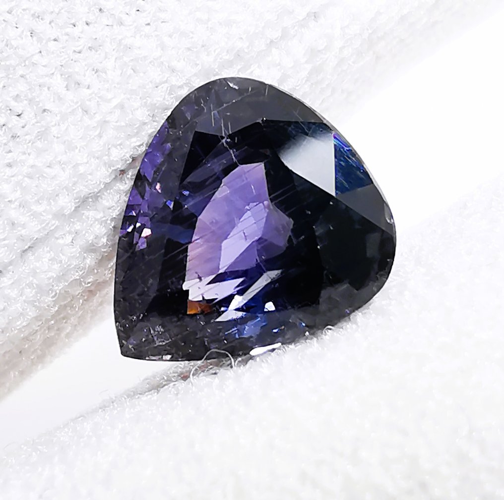 χωρίς τιμή ασφαλείας - 1 pcs Μπλε Ζαφείρι - 2.95 ct - Instituto Gemólogico Español (IGE) - ΣΡΙ ΛΑΝΚΑ / ΧΩΡΙΣ ΘΕΡΜΟΤΗΤΑ #3.2