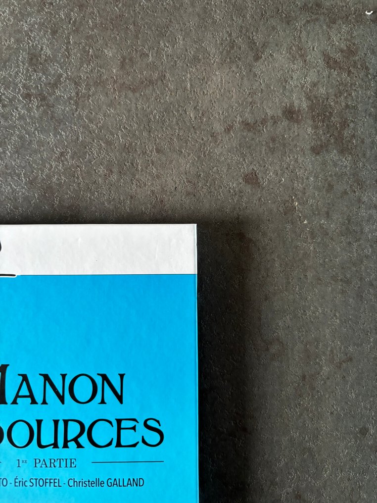 Manon des Sources T1 + T2 + 2x dédicace - Histoire complète - 2x C - 2 Album - Első kiadás - 2020/2021 #3.2