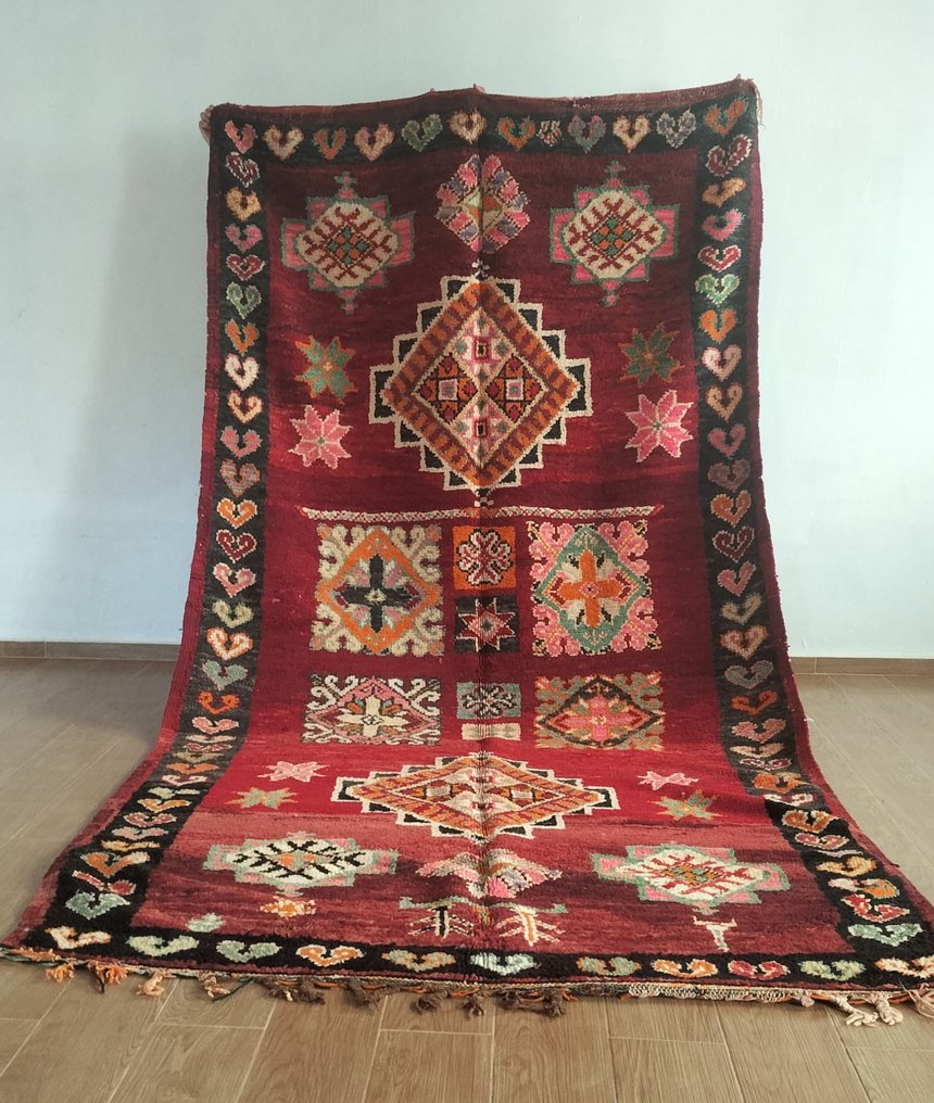 Berber - Tæppe - 370 cm - 180 cm - Boujaad tæppe vintage #1.0