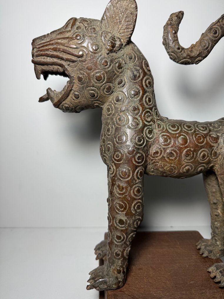 Magnificent large leopard - Yoruba - Nigeria (No reserve price) #2.1