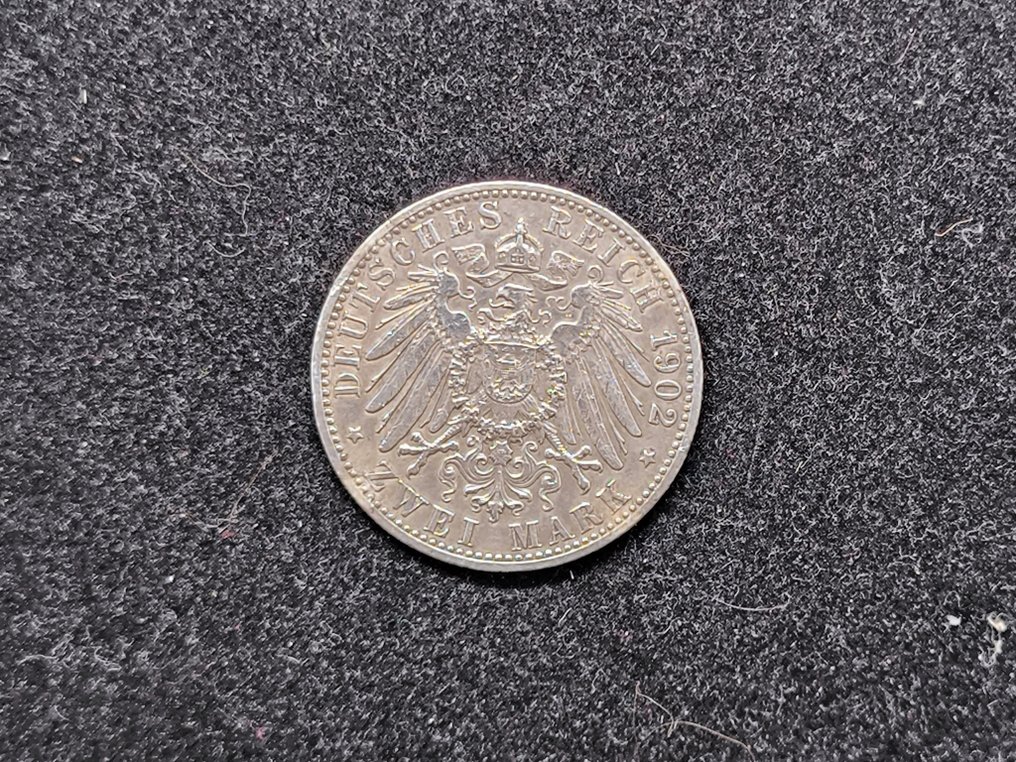 Germany, Empire 2 Mark 1902, Baden (No reserve price) #1.0