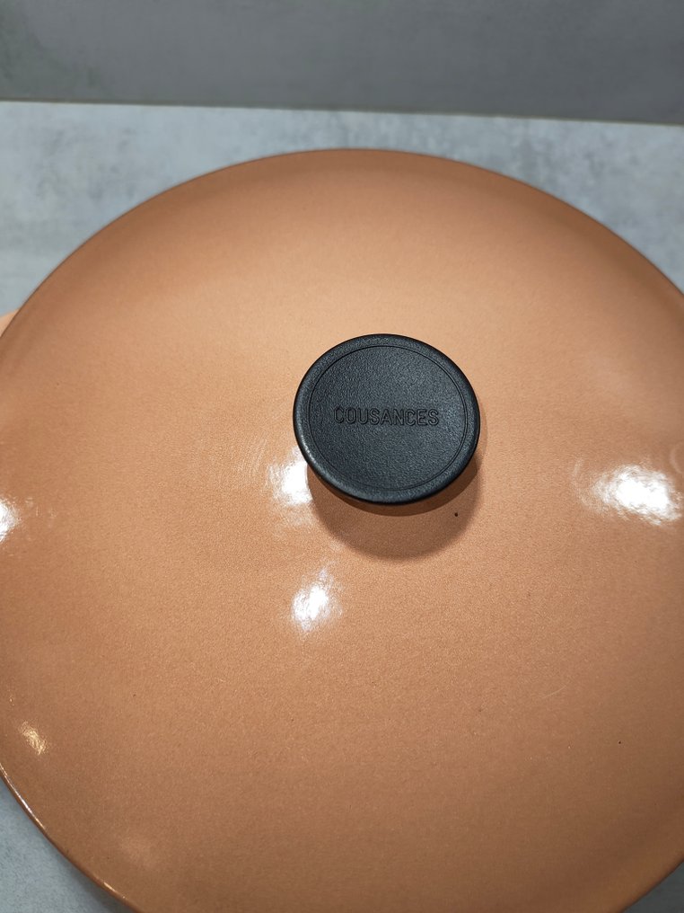 Le Creuset, Cousances - Braadpan - Fonte - Zeer zeldzaam model #4.3