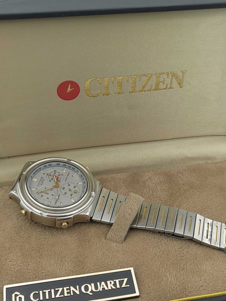 Citizen - Chronograph - Ingen mindstepris - 8020112 - Mænd - 1990-1999  #1.0