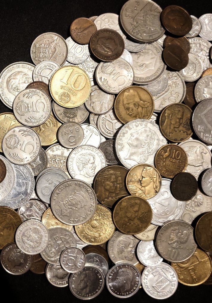 欧洲. Collection of +200  Coins  inculding old ones  (没有保留价) #1.0