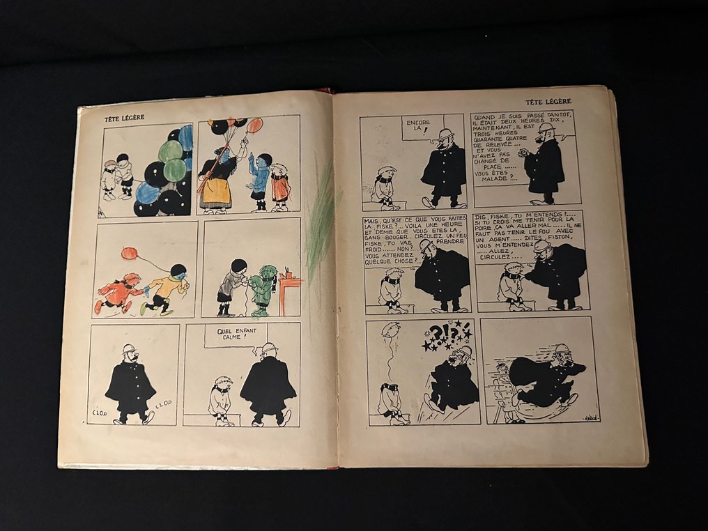 Quick et Flupke T3 - Les nouveaux exploits de Quick et Flupke (P6-garde bleu foncé) - 3e série - 2e édition - 1 相册（已修复） - 1935 #4.3