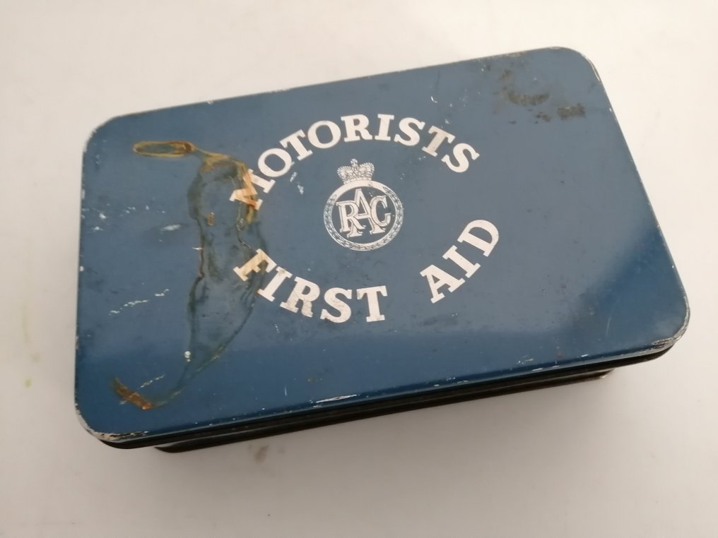 Primul ajutor - Rac - anii '60 - Semn publicitar - Aluminiu, Plastic #2.1