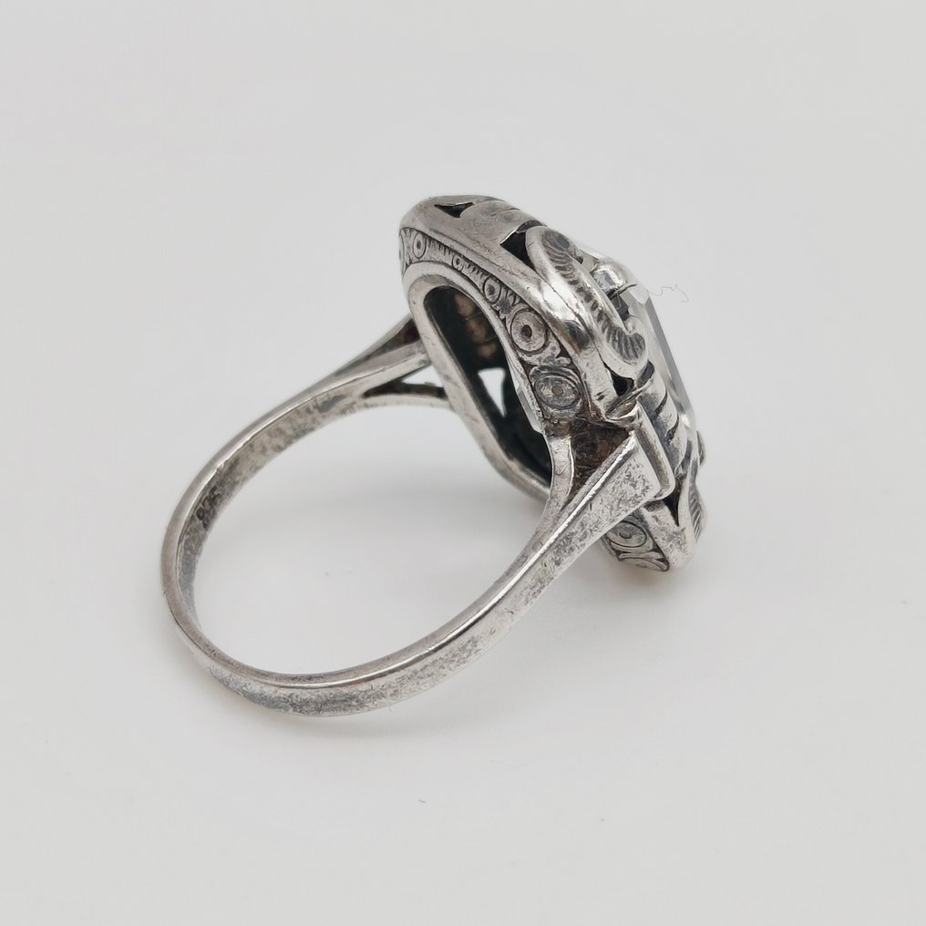 Senza prezzo di riserva - Anello Argento -  2.80ct. tw. Quarzo #4.3