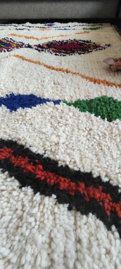 Berbertæppe, gulvtæppe Beni Mellal-tæppe - Tæppe - 310 cm - 212 cm - #B18.1 #2.1