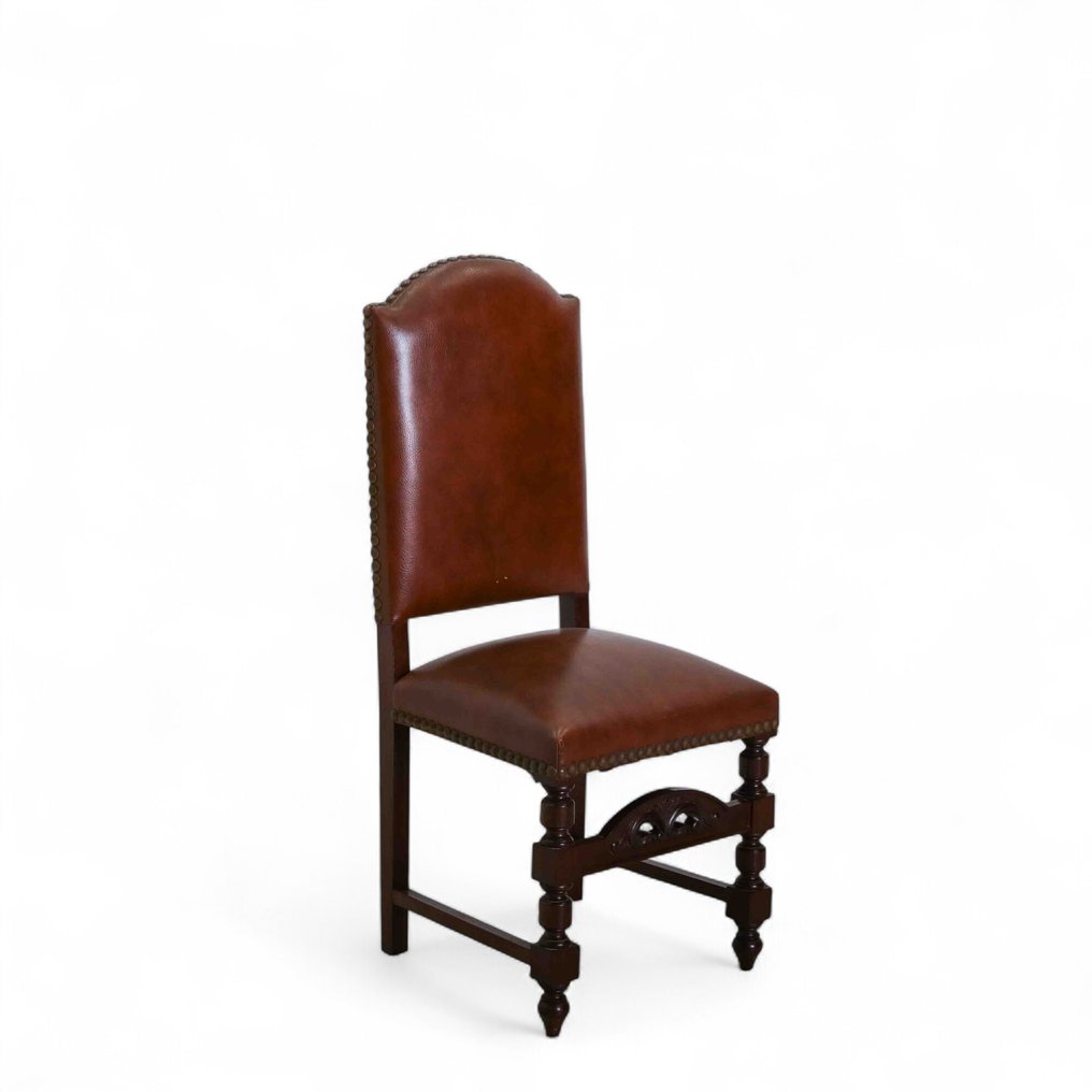 Tuoli (6) - Puu, Nahka #1.0