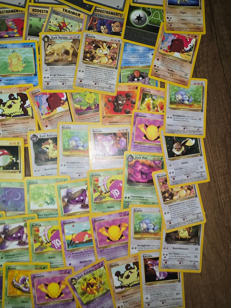 Pokémon - 119 Card - Flareon, Machoke, Charmander WOTC 1ST EDITION ROCKET Prima ediție - Various sets #3.2