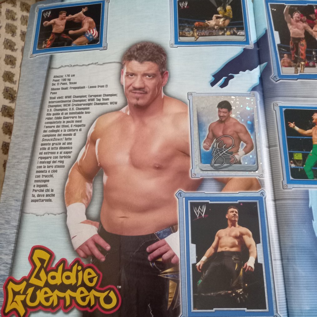 Smackdown And Raw Explosion Merlin 2004 Merlin's Stickers John Cena 214 完整專輯 - 狀況優良(EX) #3.2