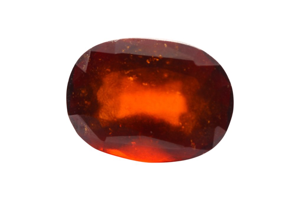No reserve price Orange, Brown Hessonite  - 7.43 ct - Instituto Gemólogico Español (IGE) #1.0