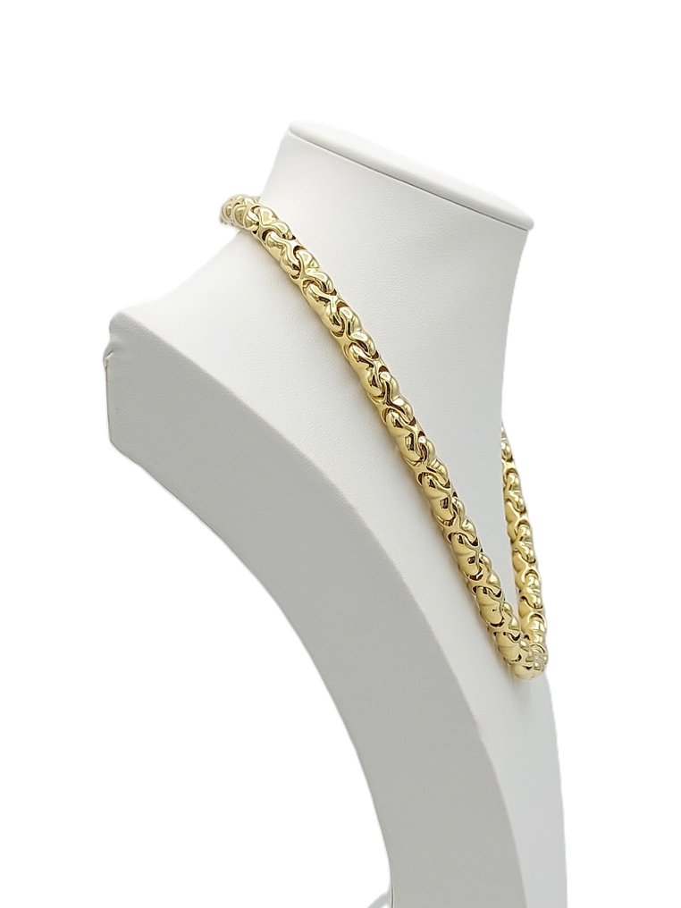 Halsketting - 18 karaat Geel goud, Witgoud #3.2