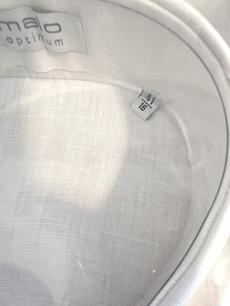 Malo - NEW, 100% Linen/Flax - 衬衫 - 带标签的新品 #2.1