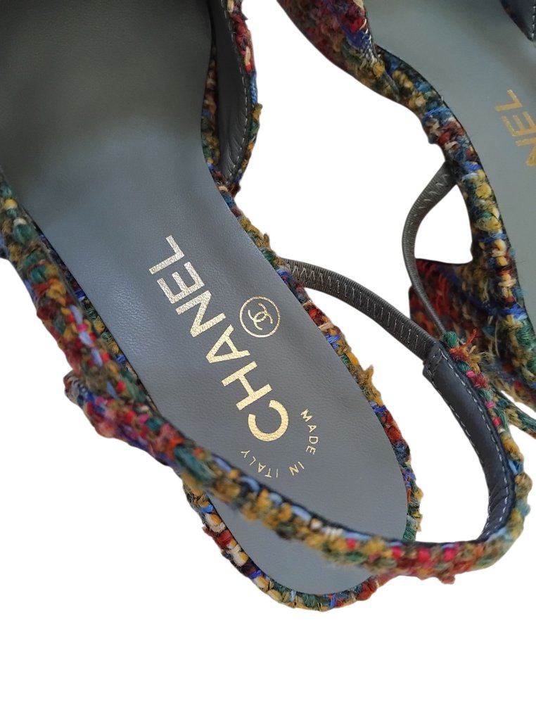 Chanel - Heeled sandals - Size: EU 37 #1.0