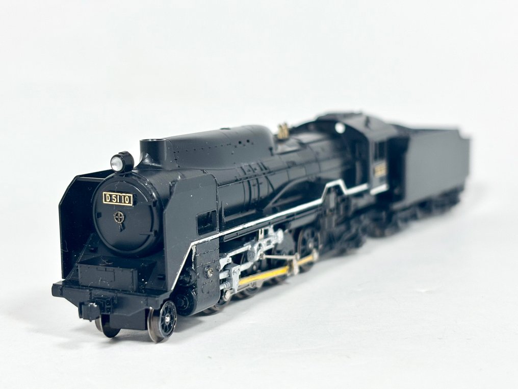 Kato N - 2009 - Tren a escala (1) - Locomotora de vapor 'Namekuji' D51 (con motor) - JNR #1.0
