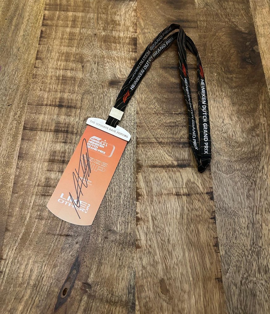 Red Bull Racing - formule 1 - Max Verstappen - 2025 - VIP pass #2.1