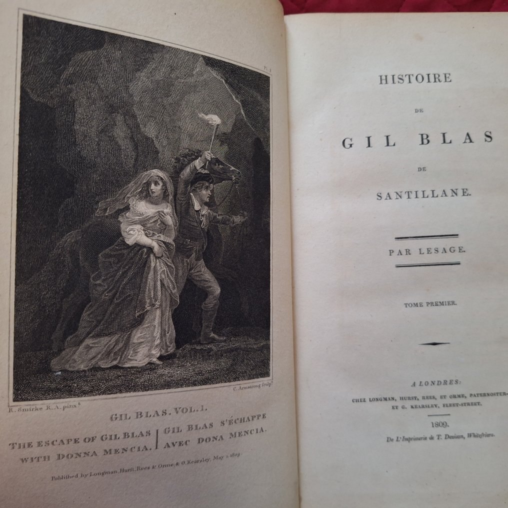 Le Sage - Histoire de Gil Blas de Santillane. - 1809 #1.0