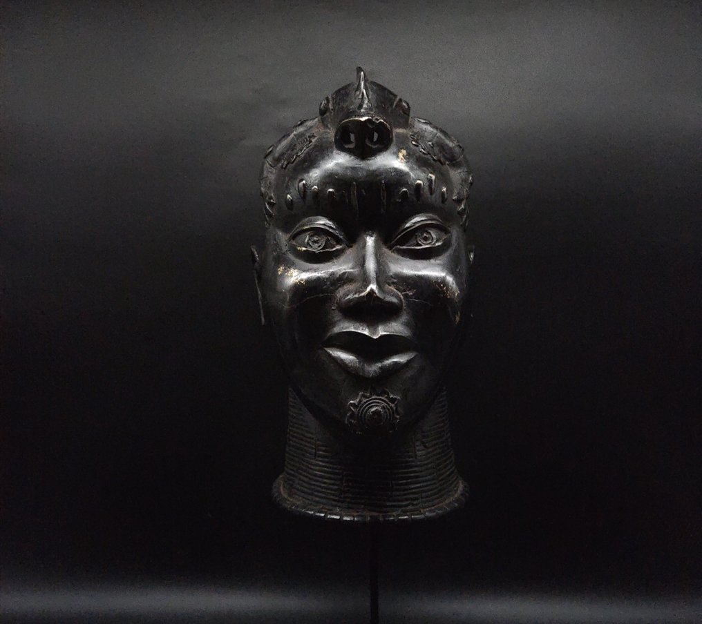 Tête de commemorative - Γλυπτό - Γιορούμπα - Μπενίν  (χωρίς τιμή ασφαλείας) #1.0