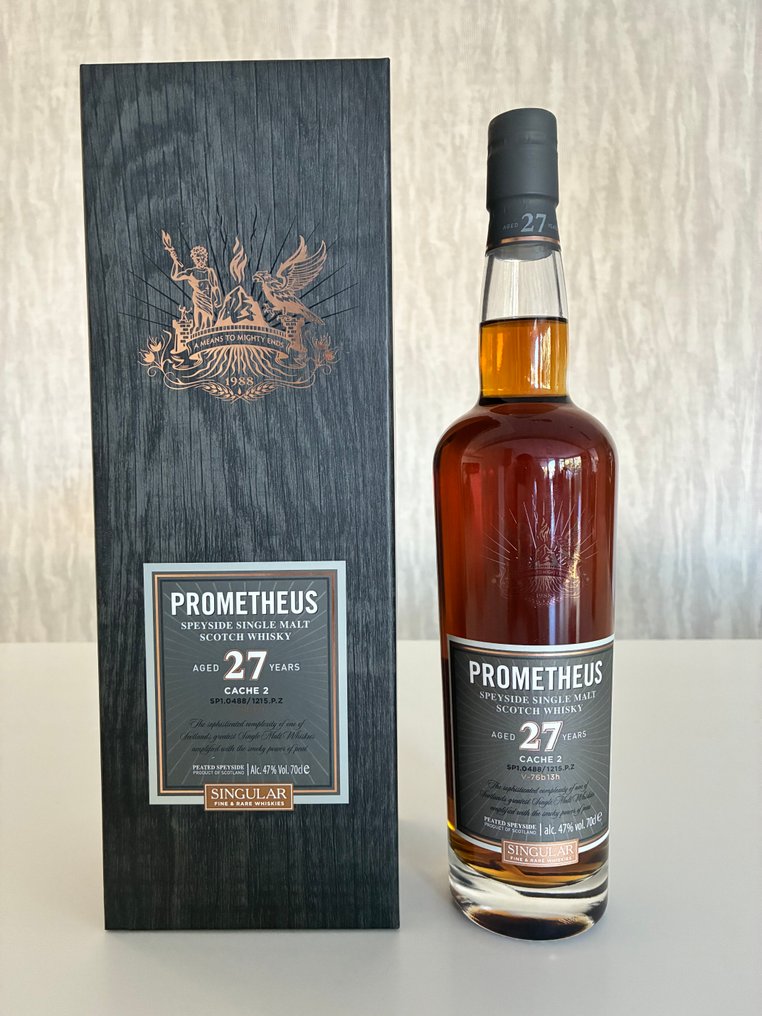 Prometheus 27 years old Cache 2 - Singular  - 70cl #3.2