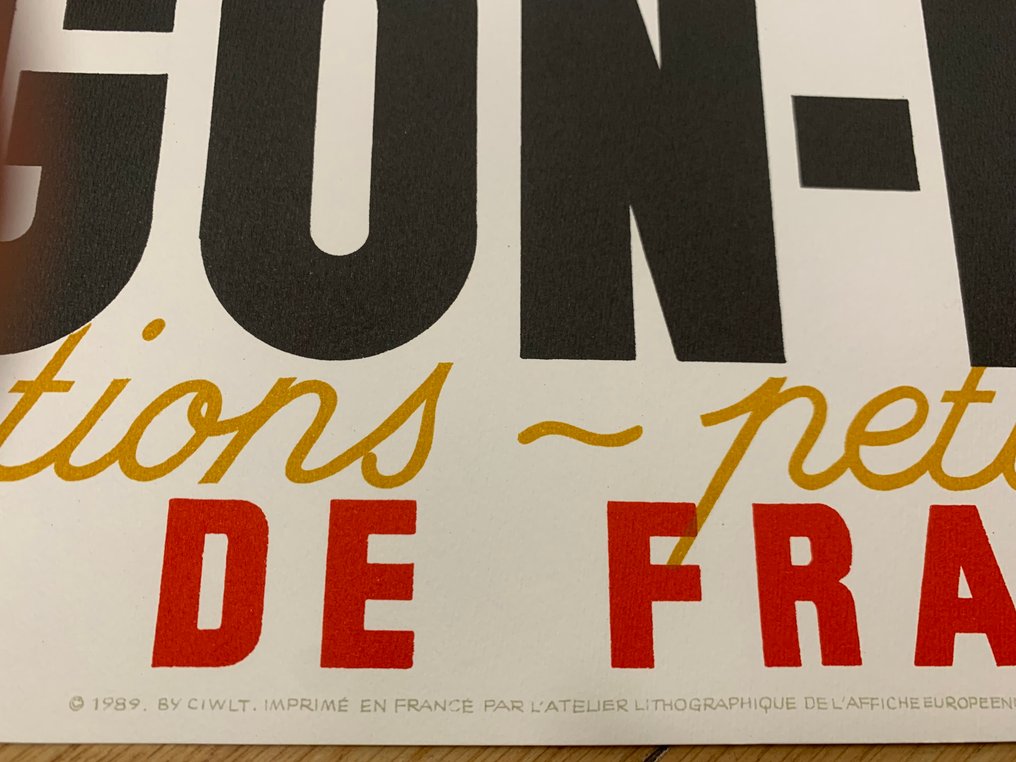 A.M. Cassandre - Restaurez-vous au Wagon-Bar - 1980‹erne #2.1