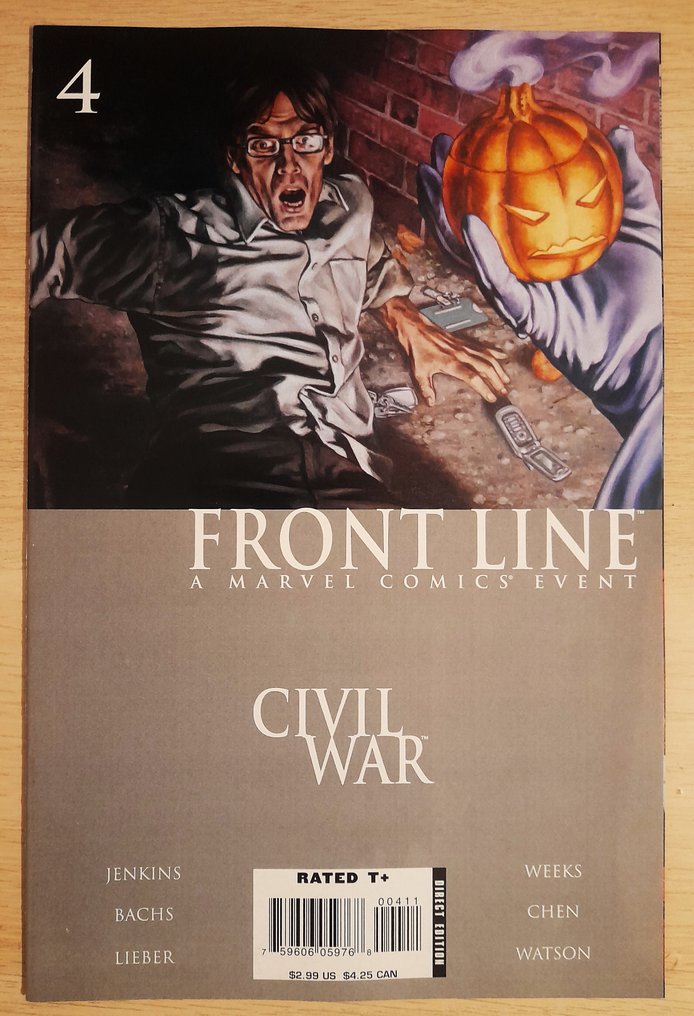 Civil War, Front Line 1-11 - Front Line - 11 Comic - Første udgave - 2006/2007 #3.2