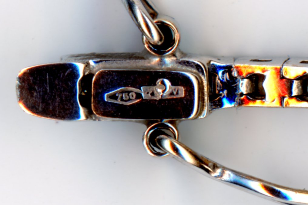Chimento - Βραχιόλι - Chimento tennis - 18 καράτια Λευκός χρυσός - 1.48ct. tw. Διαμάντι (Φυσικό) - Modello Τένις #1.0
