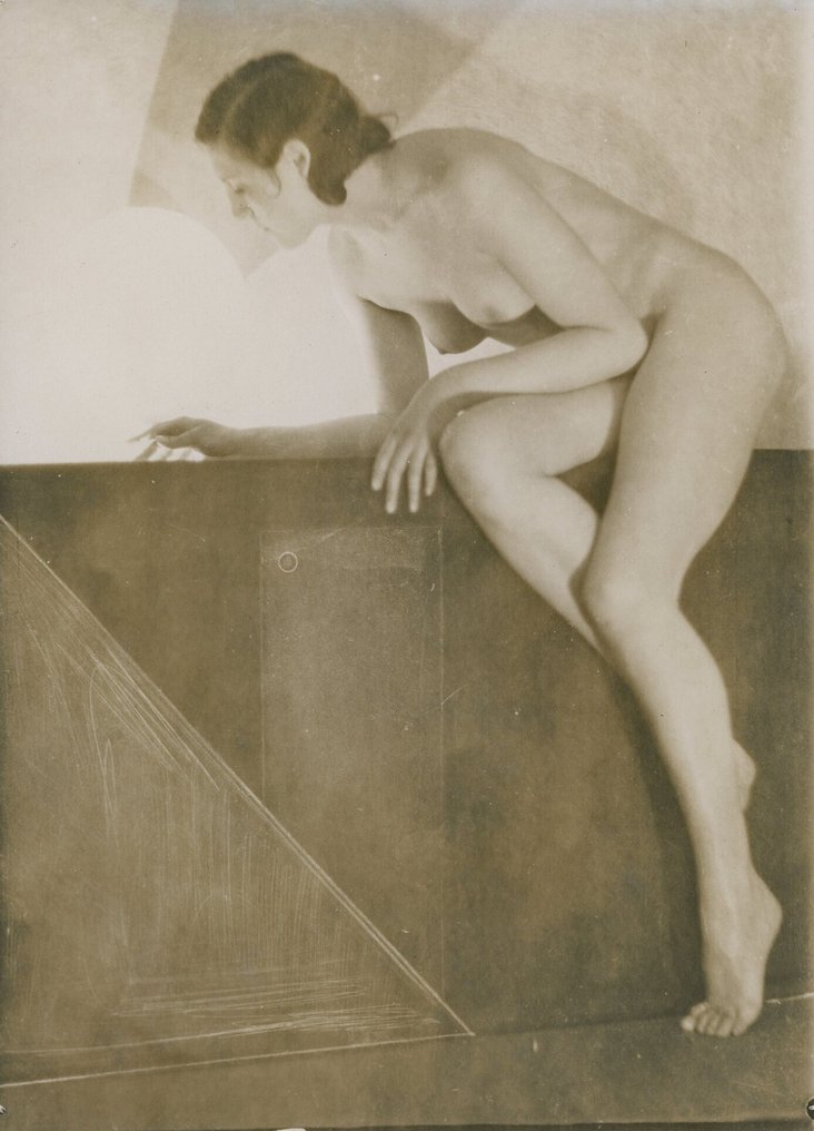 Bernhard Leedham (British, act. c.1920-1930) - Nude study, c.1930 #1.0