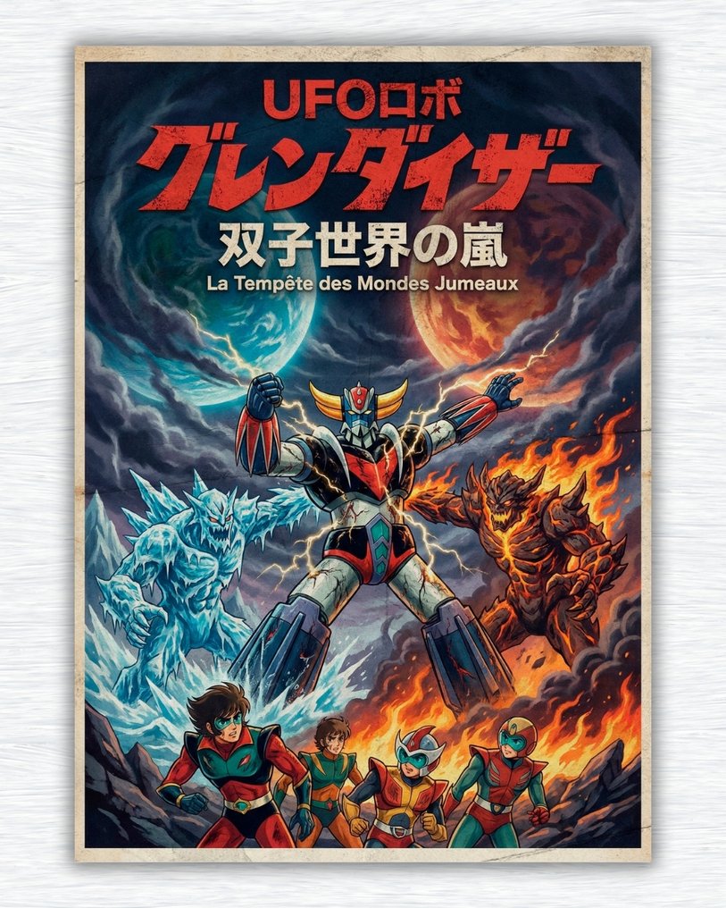 SKE - GOLDORAK - LA TEMPÊTE DES MONDES JUMEAUX 01/10 #2.1