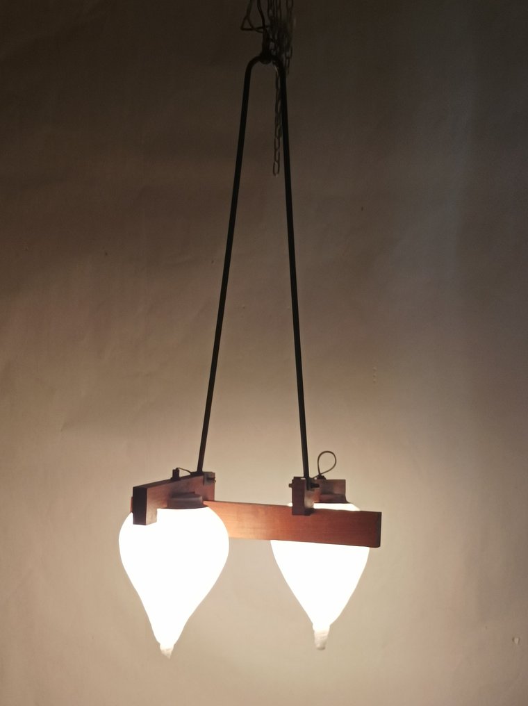 吸顶灯 - 玻璃罩与Murano玻璃 - 设计 #1.0