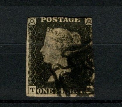 Μεγάλη Βρετανία  - Penny Black - Queen Victoria #1.0