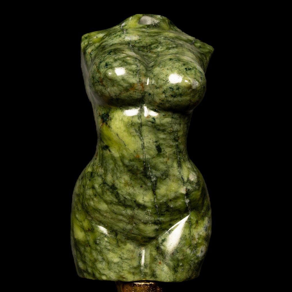 軟玉 女性身体 - 高度: 14.8 cm - 闊度: 8.3 cm- 1203 g #1.0