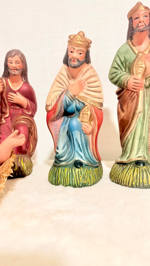 Nativity scene (7) - Ceramic - 7 pieces - 23 cm #4.3