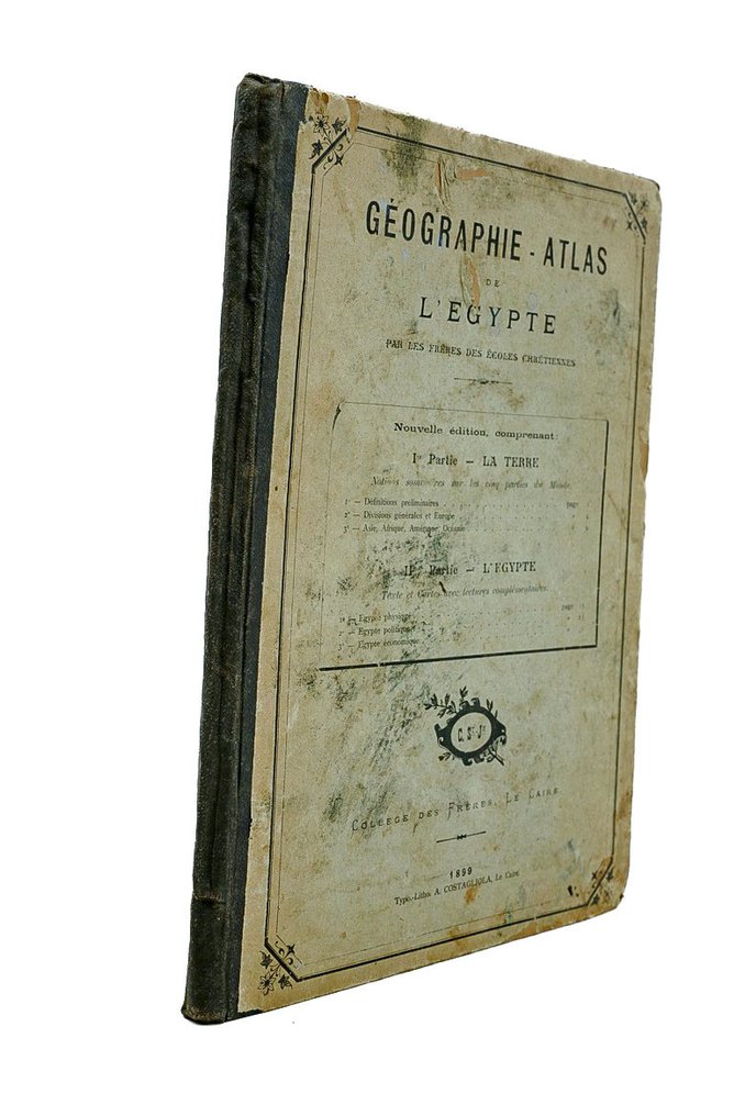 SN - Géographie-Atlas de l'Egypte - 1889 #2.1
