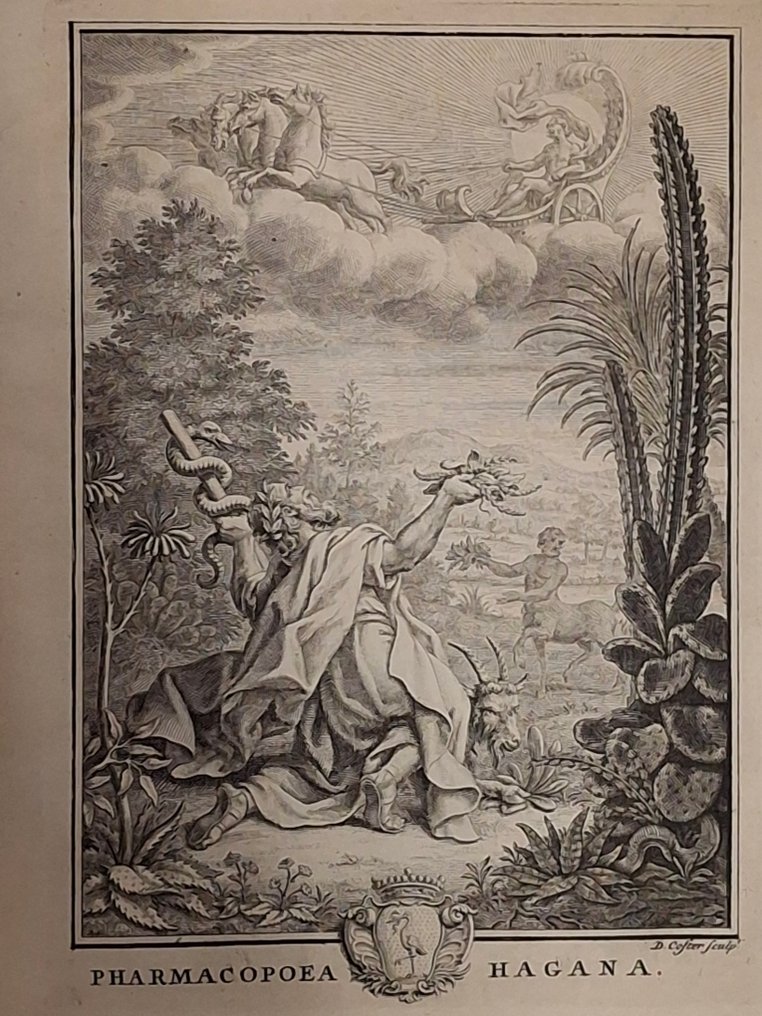 Johannes de Cros - De Haegsche Apotheek - 1762 #1.0