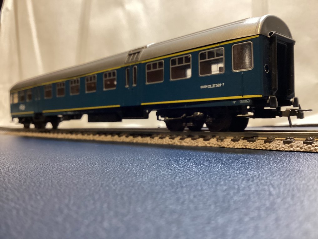 Roco H0 - Model train passenger carriage (2) - 2 x passenger carriages plan W - NS #2.1