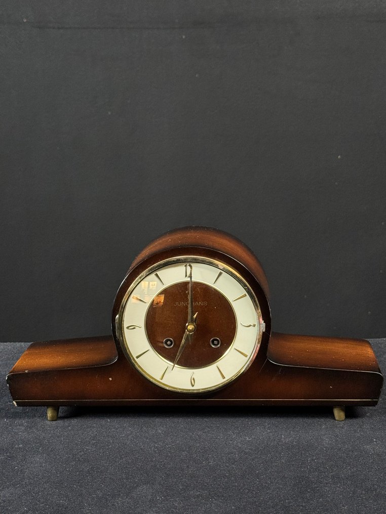 座钟 - JUNGHANS -  包豪斯 木, 黄铜, 玻璃 - 1970-1980 #1.0