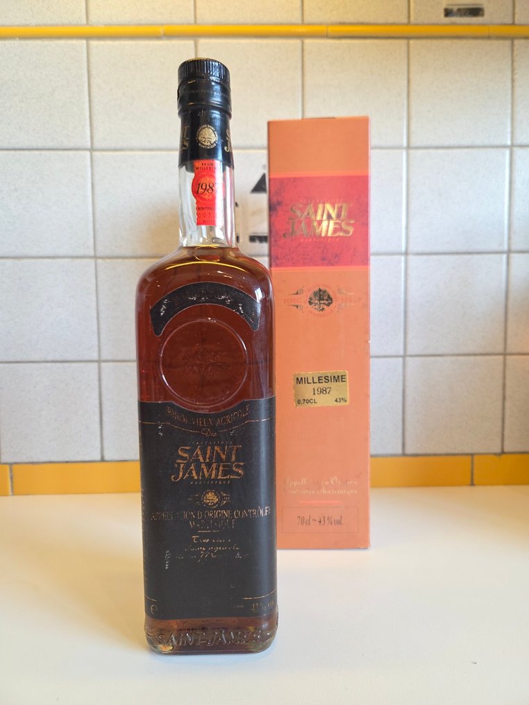 Saint James 1987 - Martinique  - b. Δεκαετία του 1990 - 70cl #1.0