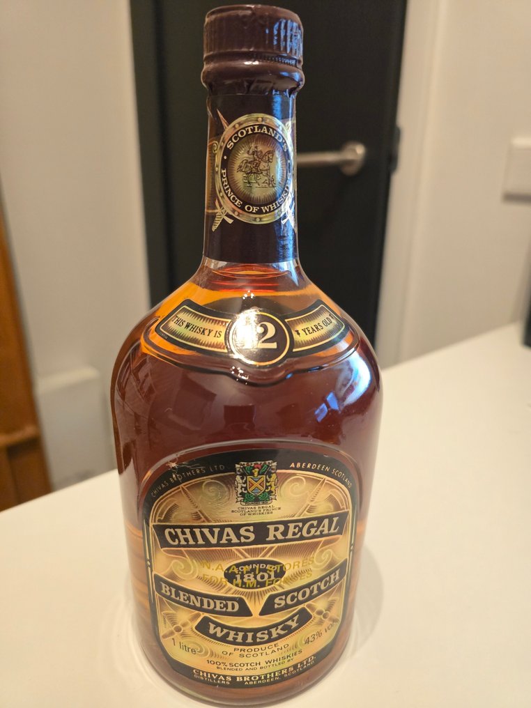 Chivas Regal 12 years old  - 1 Litre - 2 bottles #4.3