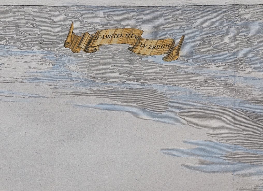 Netherlands - Amsterdam, Amstelsluis/Bridge; J. Wagenaar / I. Tirion - D´Amstel Sluys en Brugh - 1760 #2.1