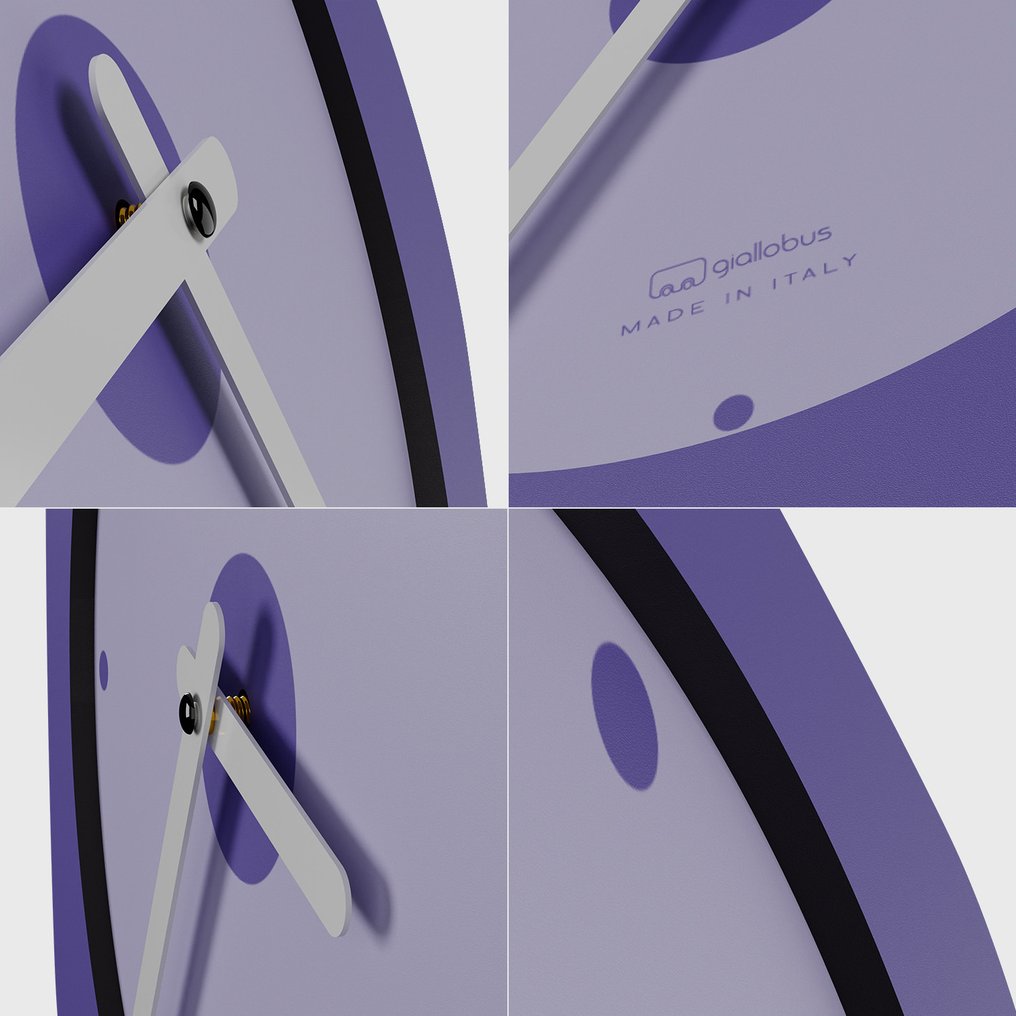 Ρολόι τοίχου - GIallobus -  Σύγχρονη Ξύλο - 2024 - Orologio Shuffle #3.2